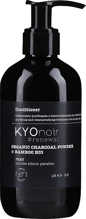Кондиціонер для волосся - Kyo Noir Organic Charcoal Conditioner — фото N1