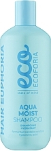 Шампунь для волос - Ecoforia Hair Euphoria Aqua Moist Shampoo — фото N1