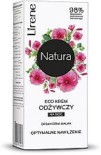 Духи, Парфюмерия, косметика Ночной крем для лица "Мальва" - Lirene Natura Eco Cream 