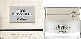 Восстанавливающий крем для кожи лица, шеи и зоны декольте - Dior Prestige La Creme Texture Essentielle — фото N4
