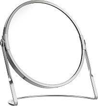 Зеркало на подставке, серебристое - Spirella Akira Silver — фото N1