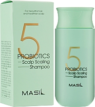 Шампунь для глибокого очищення шкіри голови - Masil 5 Probiotics Scalp Scaling Shampoo — фото N4