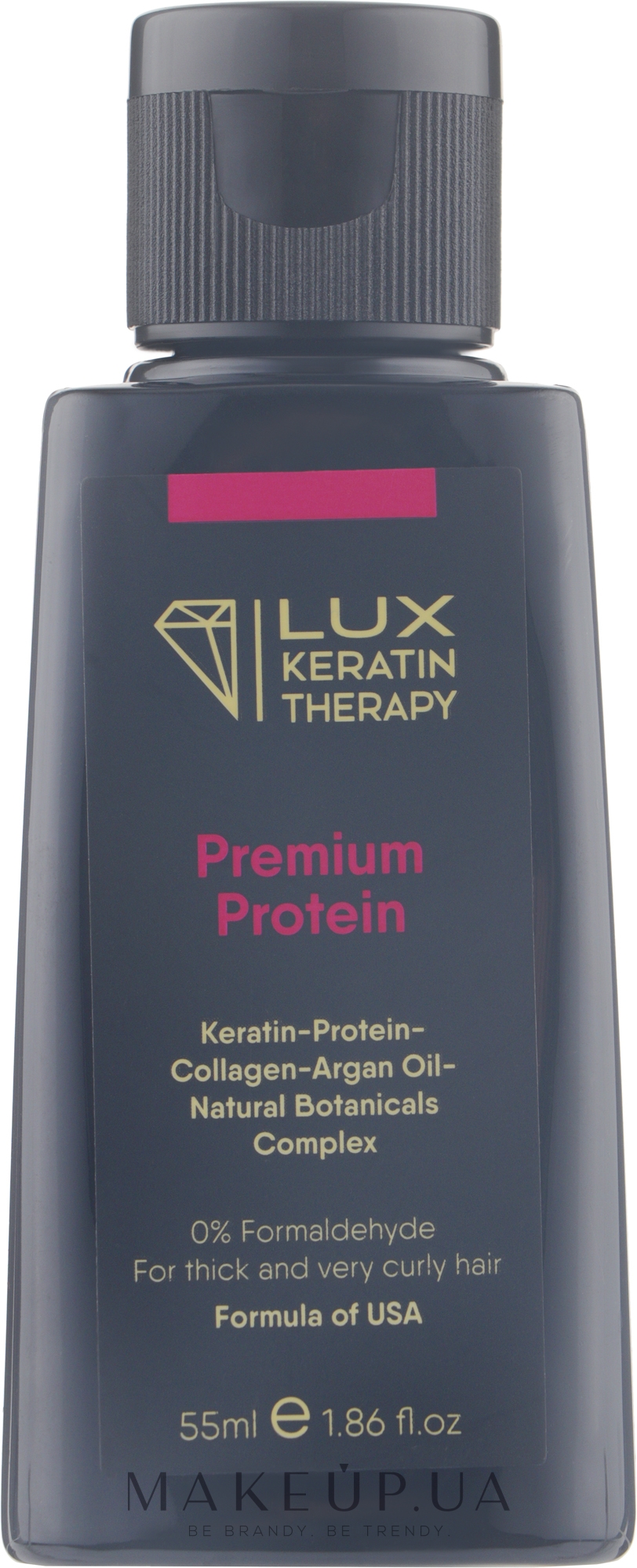 Средство для выпрямления волос - Lux Keratin Therapy Premium Protein — фото 55ml