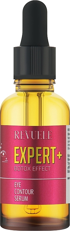 Сыворотка для век - Revuele Expert Eye Contour Serum Peptides Hyaluronic Wrinkle Dark Circles