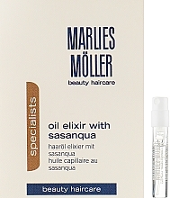 Парфумерія, косметика УЦІНКА Еліксир для волосся - Marlies Moller Specialist Oil Elixir with Sasanqua (пробник) *