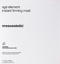 Набір - Mesoestetic Age Element Firming (mask gel/5x25g + mask powder/5x110ml) — фото N1
