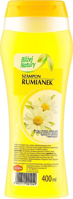 Шампунь для волосся "Ромашка" - Achem Popular Camomile Shampoo — фото N2