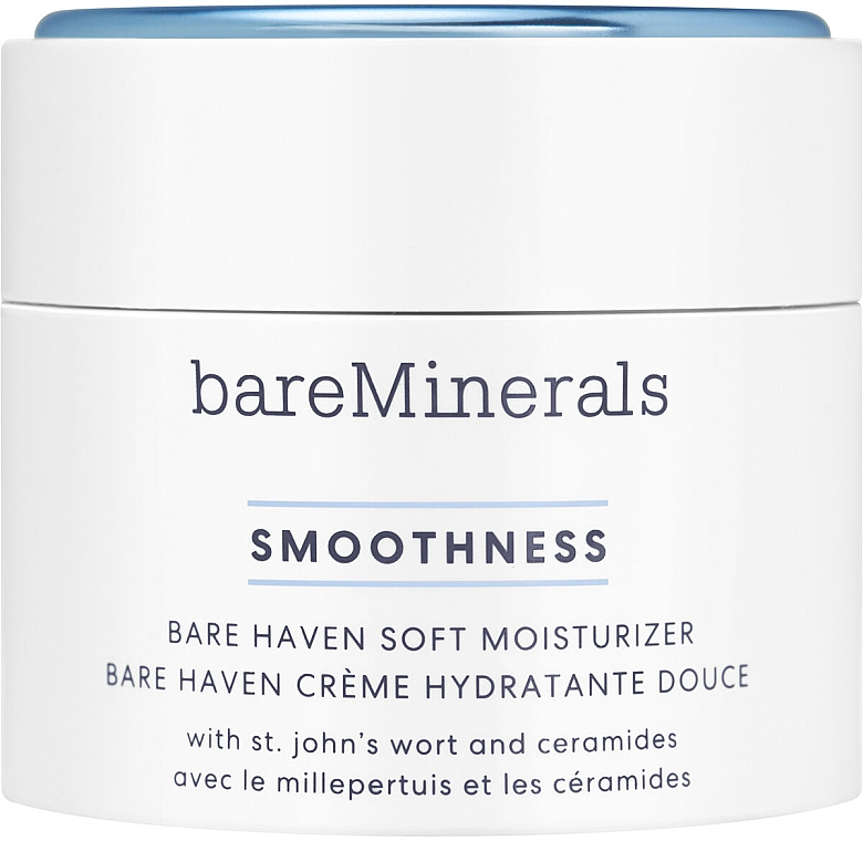 Зволожувальний крем для обличчя - Bare Minerals Smoothness Bare Haven Soft Moisturizer — фото N1