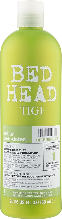 Кондиционер для ежедневного ухода для нормальных волос - Tigi Bed Head Urban Anti+Dotes Re-Energize Conditioner — фото N3