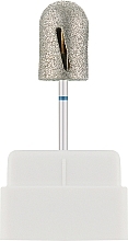 Парфумерія, косметика Фреза алмазна для педикюру "Twister", 12015, 13 мм, синя - Nail Drill