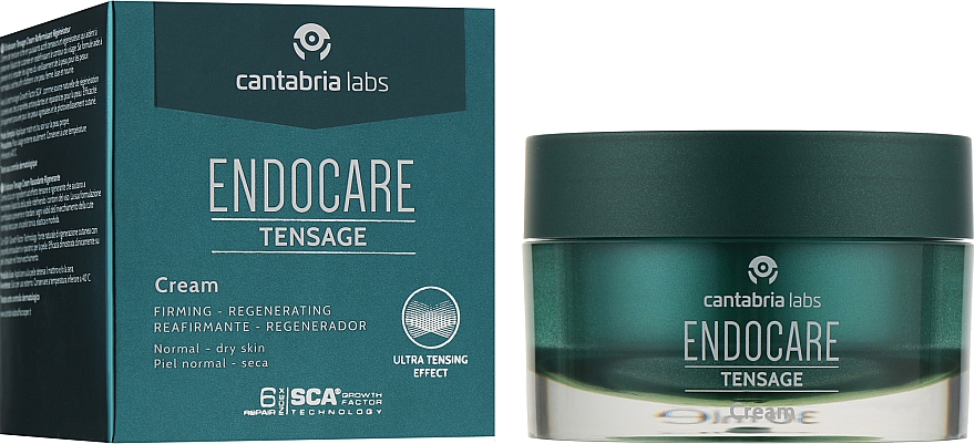 Регенерувальний крем для обличчя з ефектом ліфтингу - Cantabria Labs Endocare Tensage Cream — фото N2