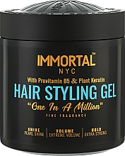 Духи, Парфюмерия, косметика Гель для укладки с ароматом - Immortal NYC Grooming Style Hair Styling Gel