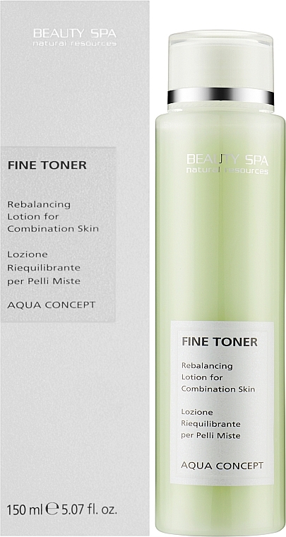 Тонік-сироватка для комбінованої та жирної шкіри - Beauty Spa Aqua Concept Fine Toner — фото N2