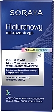 Сироватка проти зморщок для обличчя - Soraya Hyaluronic Microinjection Pro Matrix Peptide Wrinkle Filling Serum — фото N2