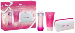 Духи, Парфюмерия, косметика Lacoste Touch of Pink - Набор (edt/90ml + b/l/150ml + pouch)