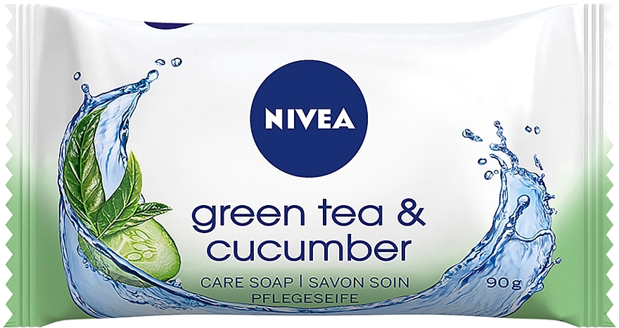 Мыло "Зелений чай и огурец" - NIVEA Green Tea & Cucumber Soap 