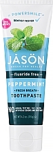 Зубна паста з м'ятою - Jason Natural Cosmetics Powersmile Toothpaste Peppermint — фото N2