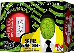 Спонж для макияжа в футляре - NYX Professional Makeup Beetlejuice Shrinker Makeup Sponge & Travel Case — фото N6