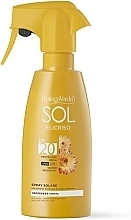 Духи, Парфюмерия, косметика Спрей для загара водостойкий - Bottega Verde Sol Elicriso Sun Spray SPF20