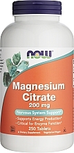 Духи, Парфюмерия, косметика Минералы Цитрат Магния, 200 мг - Now Foods Magnesium Citrate