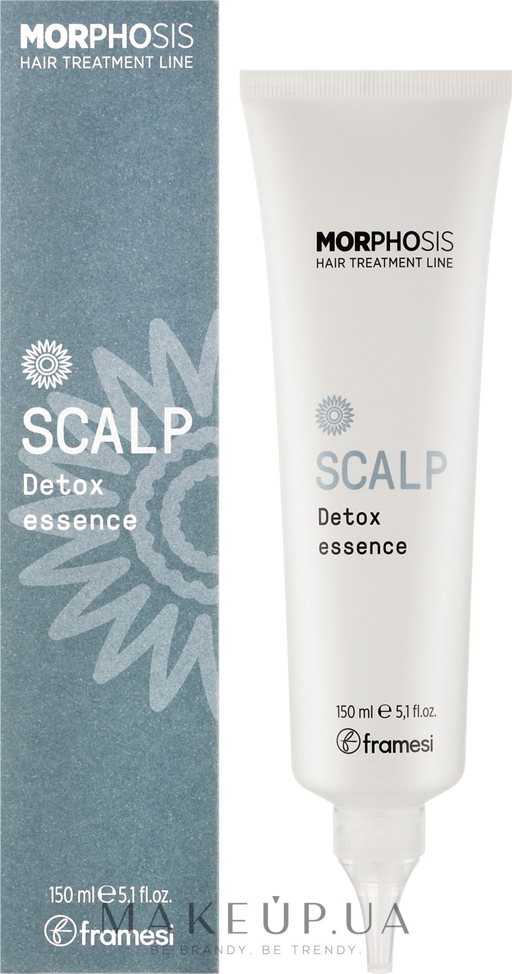 Очищающая детокс эссенция для кожи головы - Framesi Morphosis Scalp Detox Essence — фото 150ml