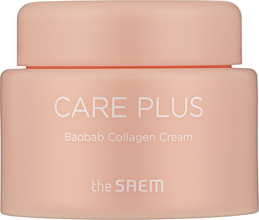 Коллагеновый крем с экстрактом баобаба - The Saem Care Plus Baobab Collagen Cream — фото N1