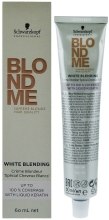 Освітлюючий крем для сивого волосся - Schwarzkopf Professional BlondMe White Blending — фото N1