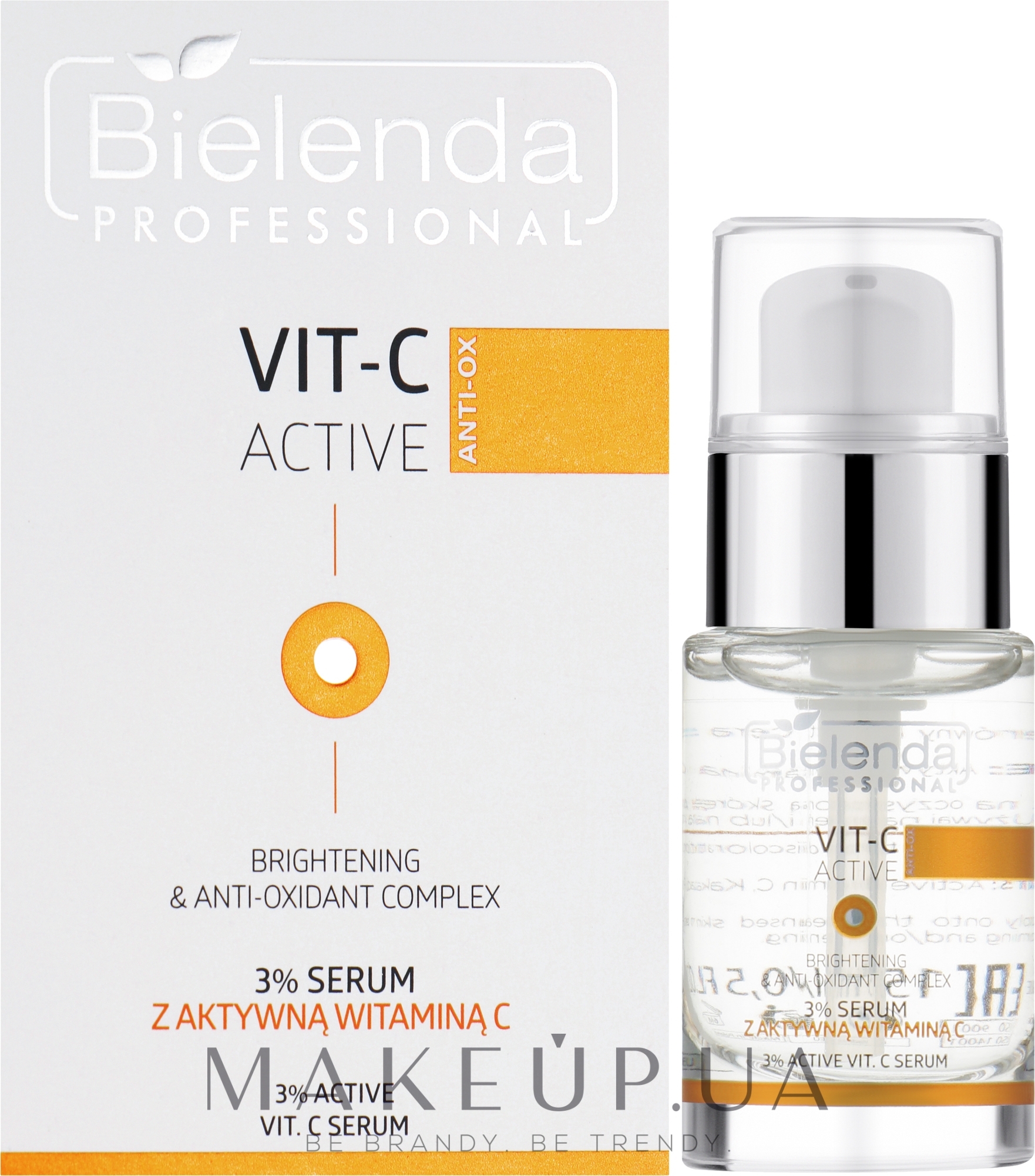 Сироватка для обличчя - Bielenda Professional Vit-C Active Serum — фото 15ml