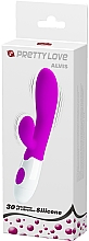Вібратор з відростком для стимуляції клітора, 30 режимів, фіолетовий - Baile Pretty Love Alvis Vibrator — фото N3