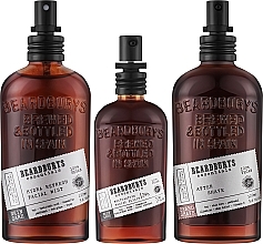 Набір - Beardburys Essentials Lot (f/mist/120ml + f/elix/50ml + af/sh/lot/120ml) — фото N2