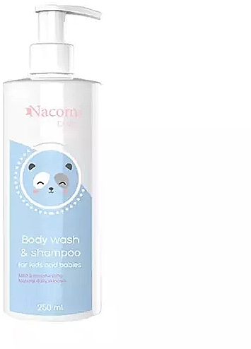Средство для мытья младенцев - Nacomi Baby Body Wash & Shampoo — фото N1