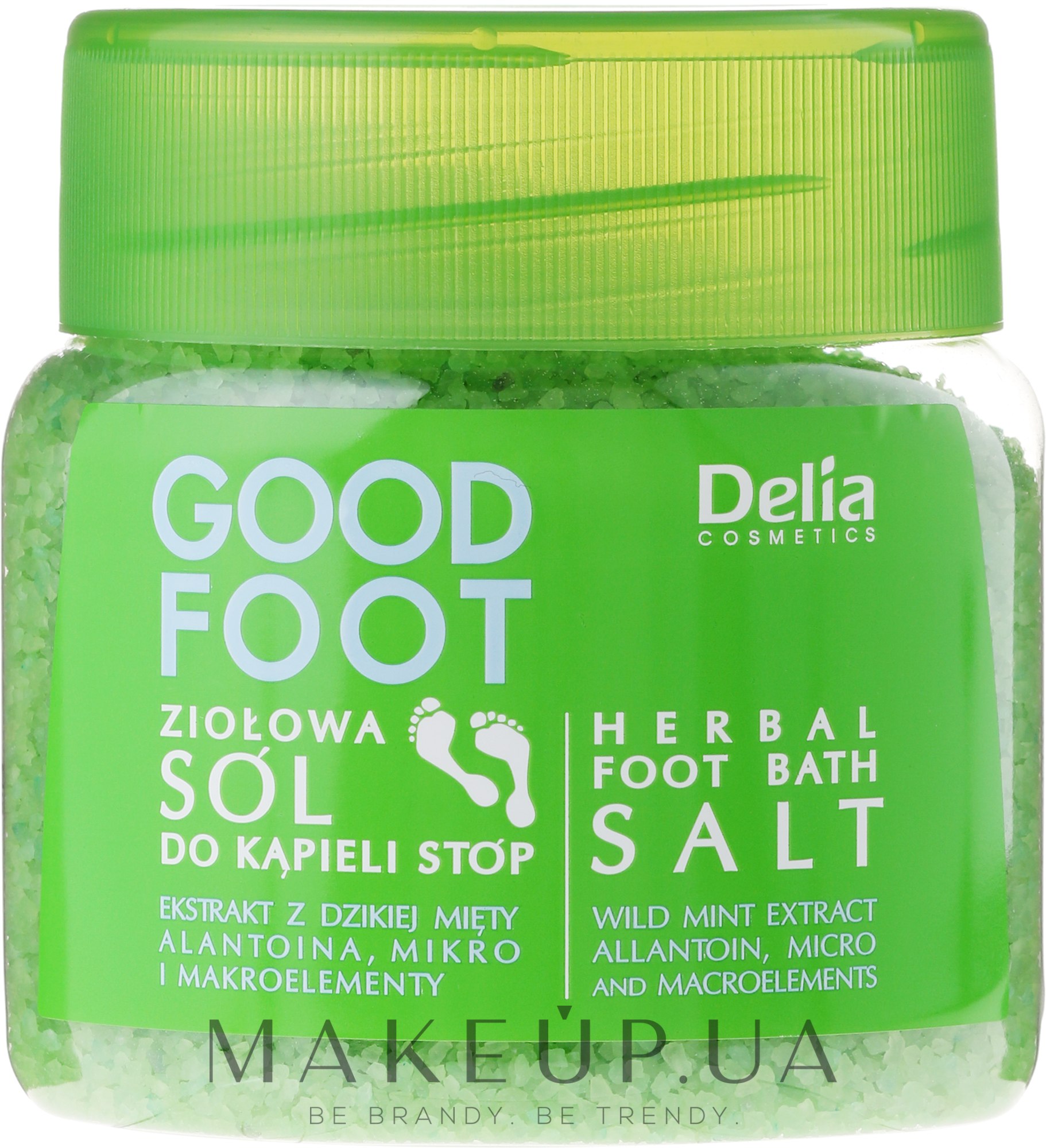 Соль для ног - Delia Cosmetics Good Foot Herbal Foot Bath Salt — фото 570g