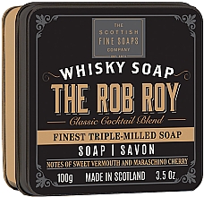 Мыло "The Rob Roy" - Scottish Fine Soaps The Rob Roy Sports Soap In A Tin — фото N1