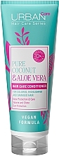 Кондиціонер для захисту кольору волосся - Urban Pure Coconut & Aloe Vera Hair Conditioner — фото N1