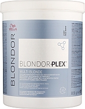 Обесцвечивающая пудра - Wella Professionals BlondorPlex Multi Blonde Dust-Free Powder Lightener — фото N1