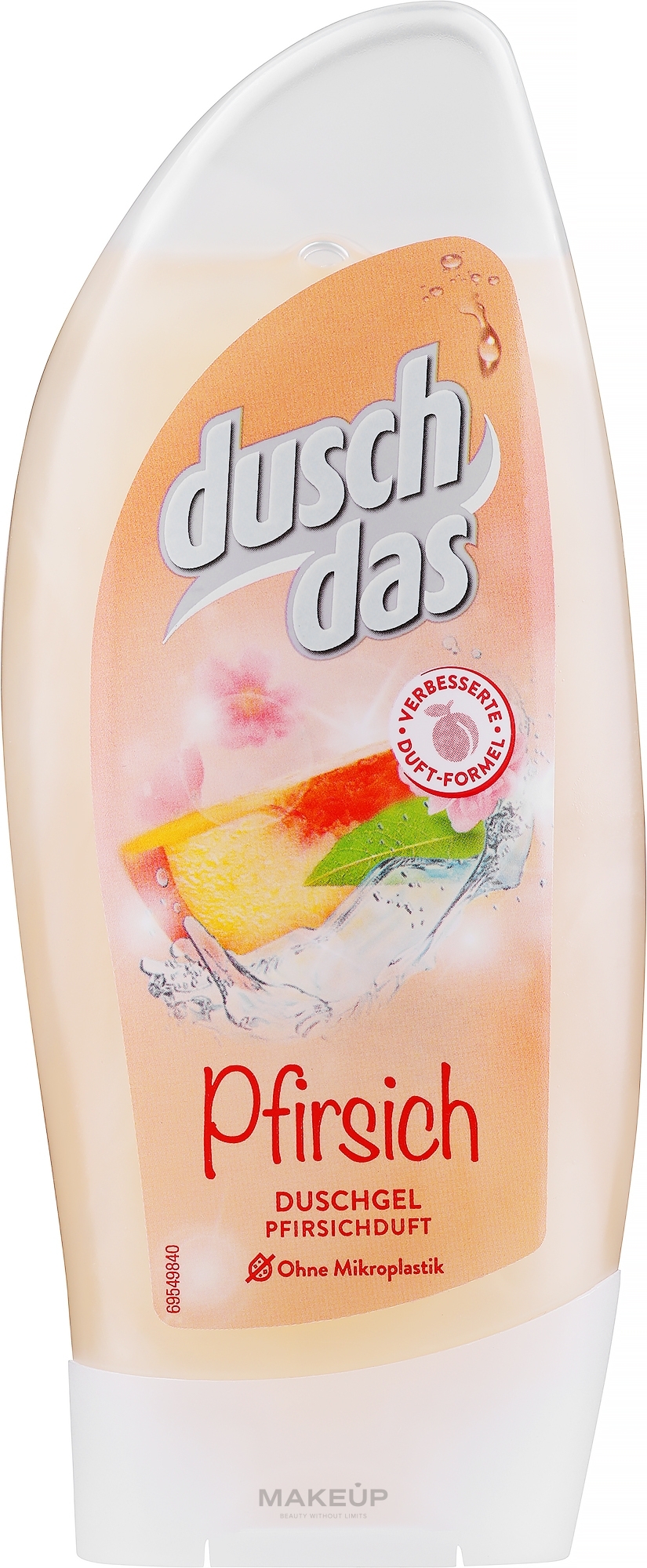 Гель для душа "Персик" - Duschdas Shower Gel — фото 250ml