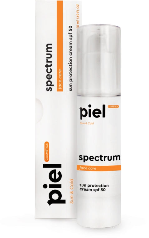 Солнцезащитный крем для лица - Piel Cosmetics Spectrum Cream SPF 50 — фото N1