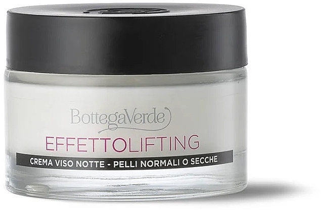 Нічний крем для обличчя з ефектом ліфтингу - Bottega Verde Lifting Effect Anti-Ageing Night Face Cream — фото N2