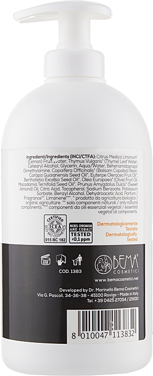 Кондиціонер для волосся очищаючий - Bema Cosmetici Bio Hair Pro Purifying Conditioner — фото N5