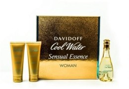 Духи, Парфюмерия, косметика Davidoff Cool Water Sensual Essence - Набор (edp 100ml + b/l 75ml + s/g 75ml)