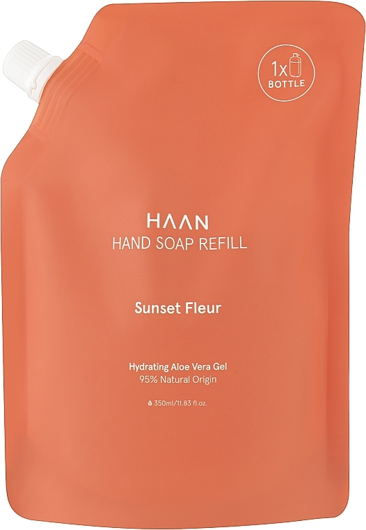 Жидкое мыло для рук - HAAN Hand Soap Sunset Fleur (сменный блок) — фото N1