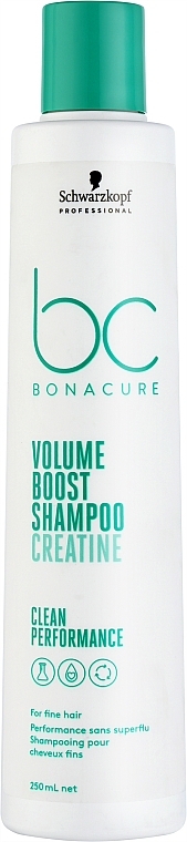 Шампунь для тонкого волосся - Schwarzkopf Professional Bonacure Volume Boost Shampoo Ceratine — фото N2