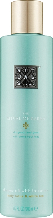 Масло для душа - Rituals The Ritual Of Karma Shower Oil (без дозатора) — фото N1