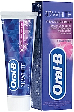 Духи, Парфюмерия, косметика Зубная паста, отбеливающая - Oral-B 3D White Vitalizing Fresh Toothpaste