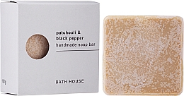 Bath House Soap Bar Patchouli & Black Pepper - Мыло — фото N2