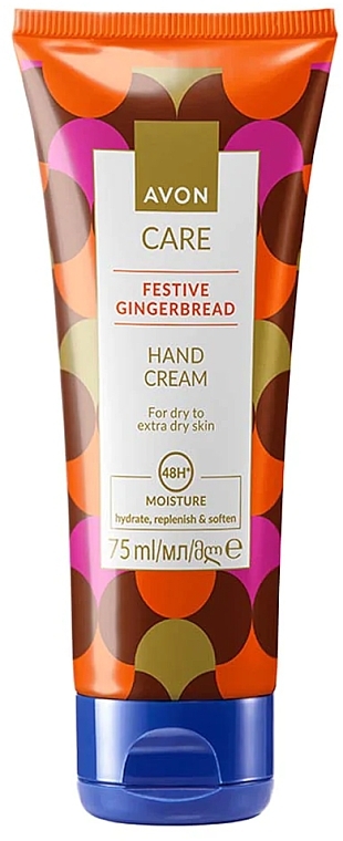 Крем для рук "Імбирний пряник" - Avon Care Festive Gingerbread Hand Cream — фото N1