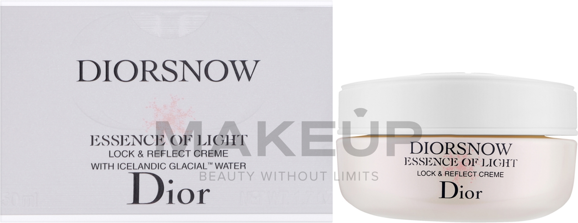 Крем для лица - Dior Diorsnow Essence of Light Cream Lock & Reflect Creme — фото 50ml