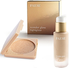 Парфумерія, косметика Набір - Paese Wonder Glow Highlighter (highlighter/7,5g + highlighter/20ml)