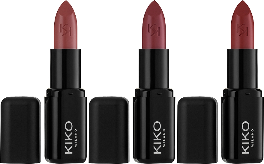 Набор - Kiko Milano Smart Fusion Lipstick (pomade/3х3g) — фото N2