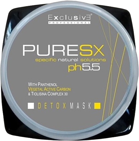 Детокс маска для волосся - Exclusive Professional Pure SX Detox Mask — фото N1